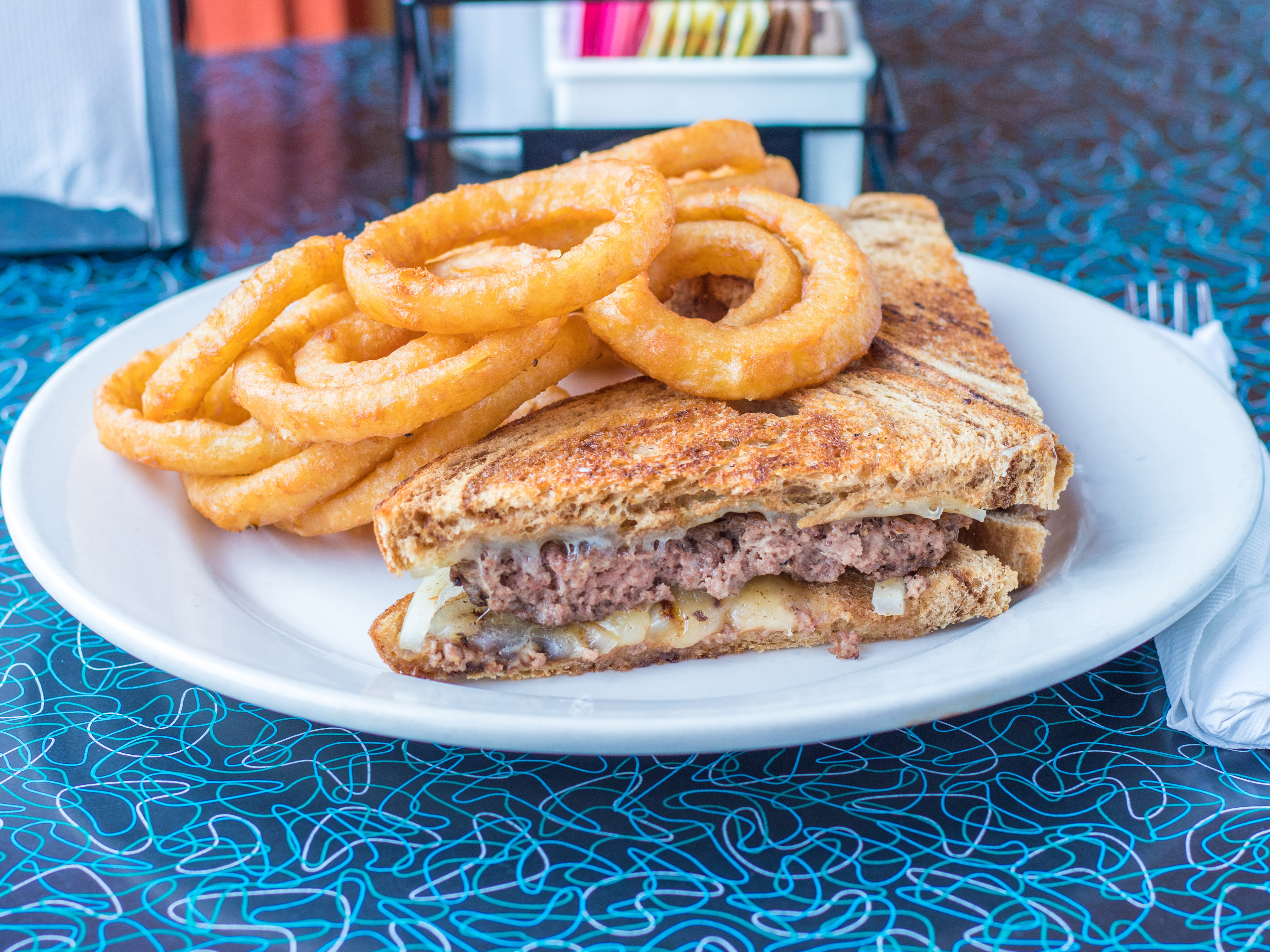 Order Patty Melt Burger food online from City Diner South Grand store, Saint Louis on bringmethat.com