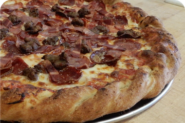 Order Meat Lover Pizza food online from Beach Pizza store, Grover Beach on bringmethat.com