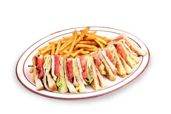 Order Chicken Club Sandwich food online from El Llano Restaurant store, Baldwin Park on bringmethat.com