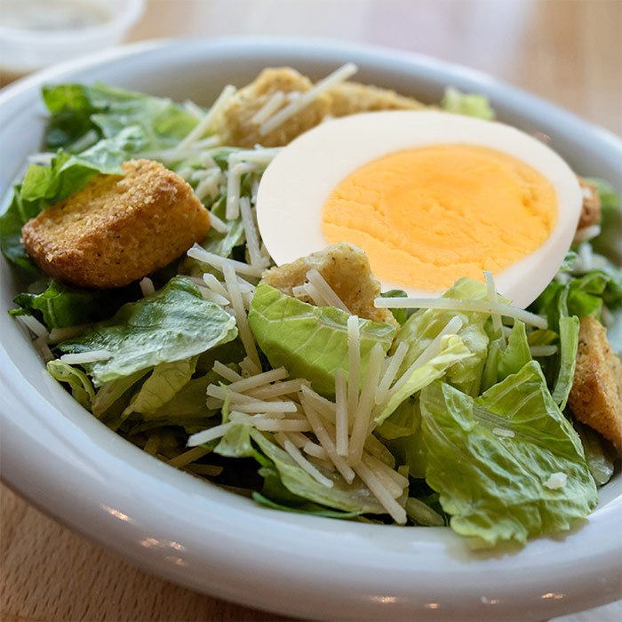 Order Individual Caesar Side Salad food online from Noble Roman Craft Pizza & Pub store, Fishers on bringmethat.com