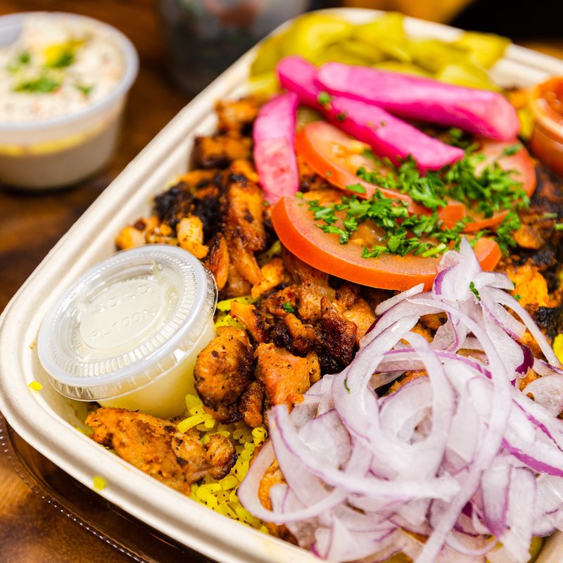 Order Shawarma Family Pack food online from Mazra store, San Bruno on bringmethat.com