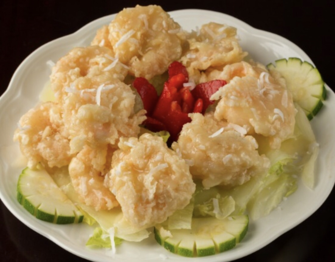 Order Coconut Shrimps 椰子虾 food online from Golden Wok store, New Rochelle on bringmethat.com