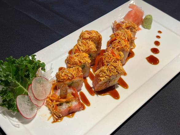 Order 959 Pink Dragon Roll (NEW) food online from 8000 Miles store, Roselle on bringmethat.com
