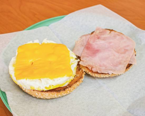 Order Ham, Cheese, & Egg food online from K Coffee House store, Berkeley on bringmethat.com