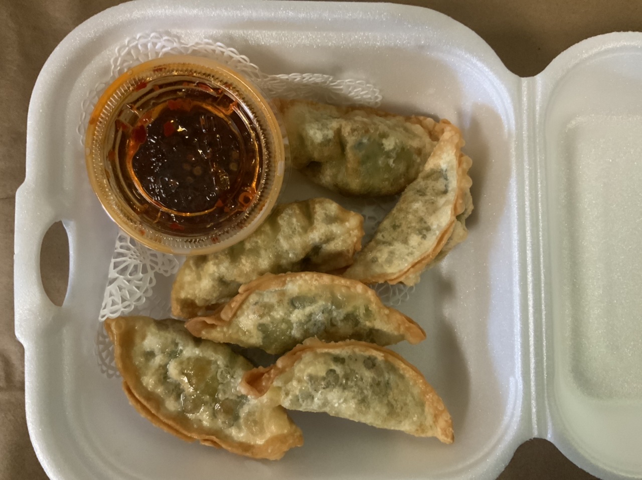 Order 6 Gyoza food online from Moongate Asian Grill store, Denver on bringmethat.com