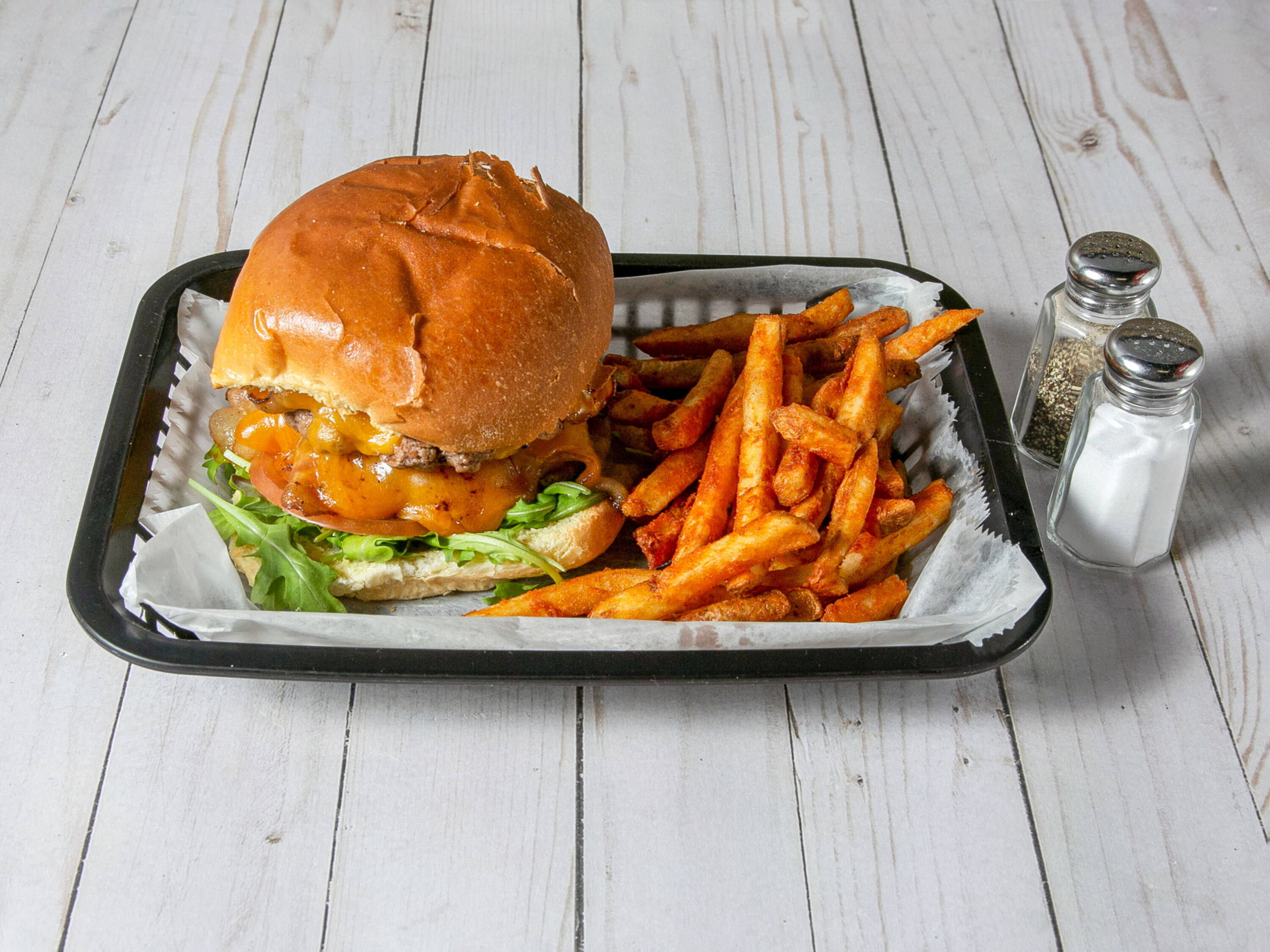 Order X Burger food online from Sergio Restaurant And Burger store, Long Branch on bringmethat.com
