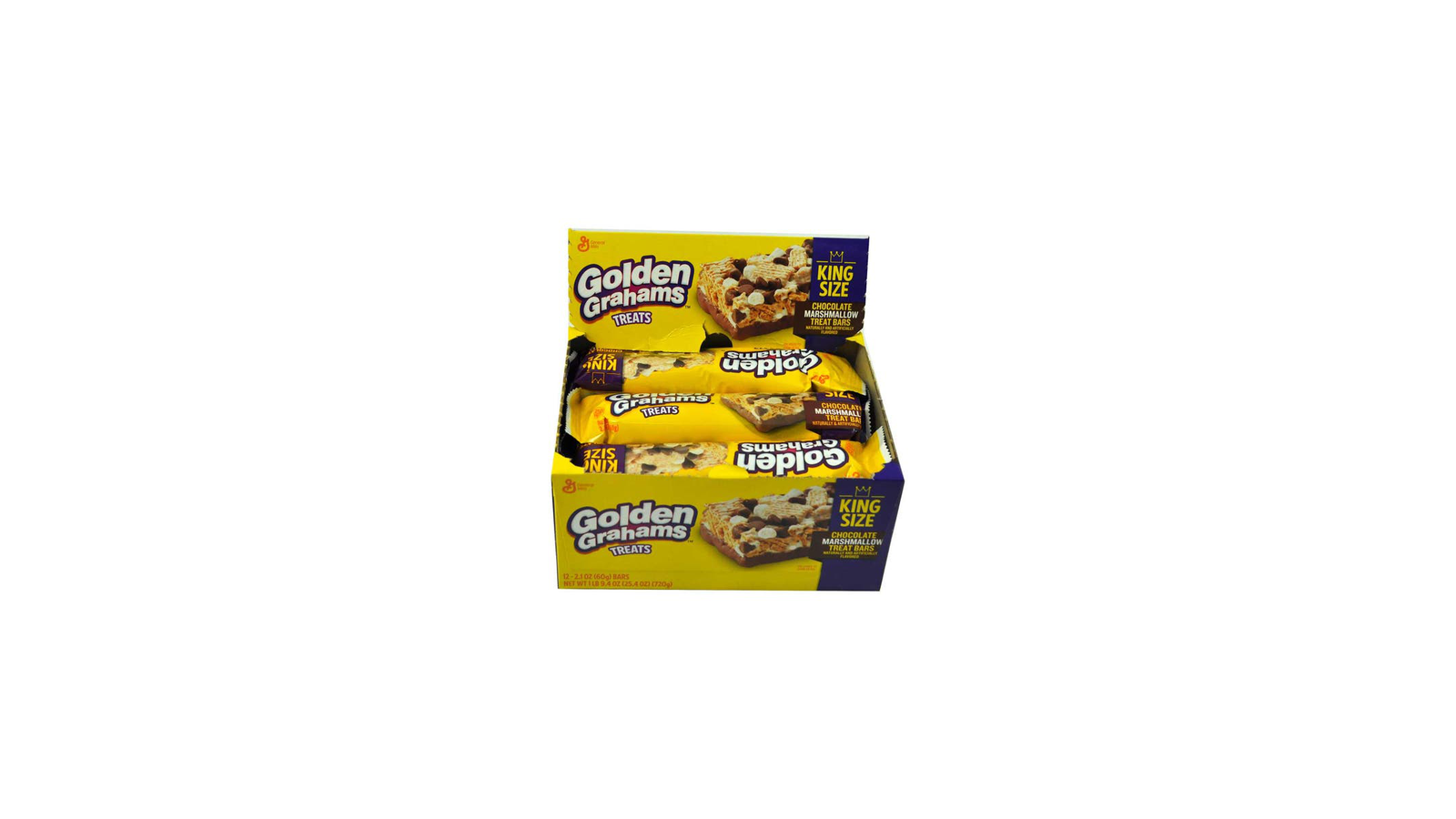Order Golden Grahams TM S'mores Treats Bars King Size 2.1 oz food online from Lula Convenience Store store, Evesham on bringmethat.com
