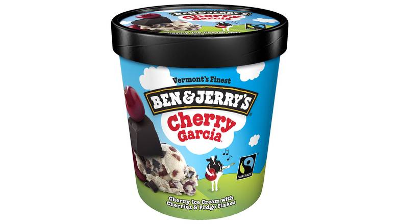 Order Ben & Jerrys Cherry Garcia Ice Cream food online from Trumbull Mobil store, Trumbull on bringmethat.com
