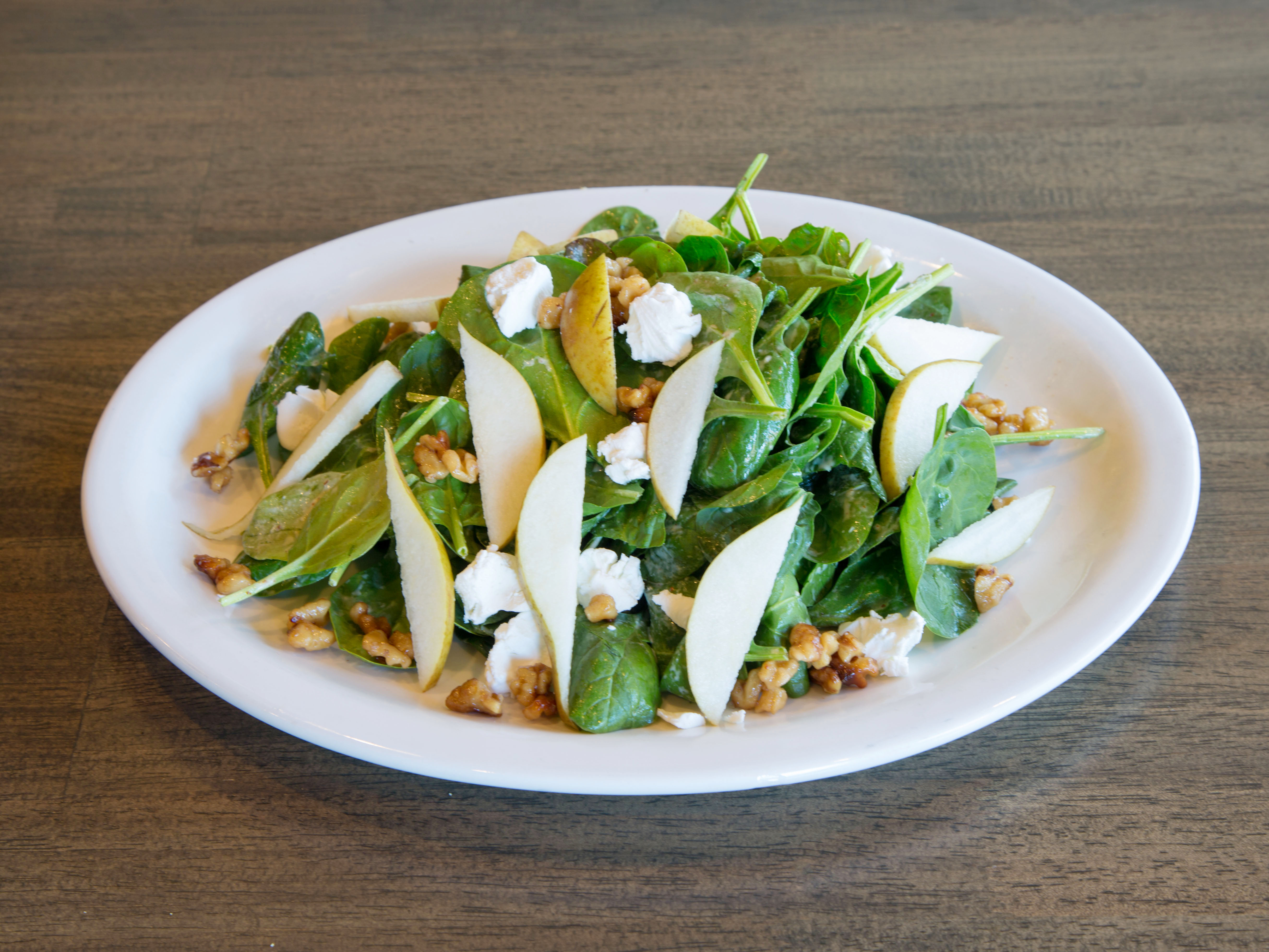 Order Baby Spinach Insalata food online from Fiamma Wood Fired Pizza store, Morristown on bringmethat.com