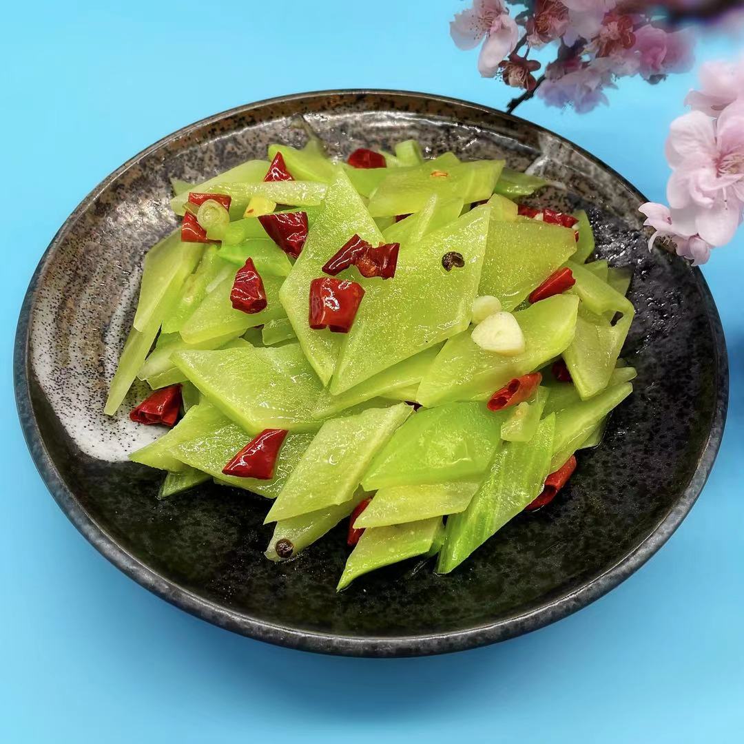 Order 炝炒青笋 Lettuce w/chili pepper food online from Fashion Wok store, Foster City on bringmethat.com