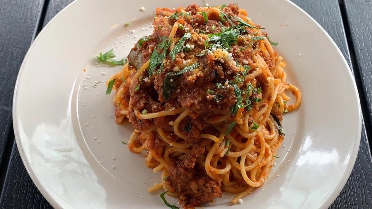 Order Pasta with Meat Sauce food online from Don giovanni ristorante catering store, New York on bringmethat.com