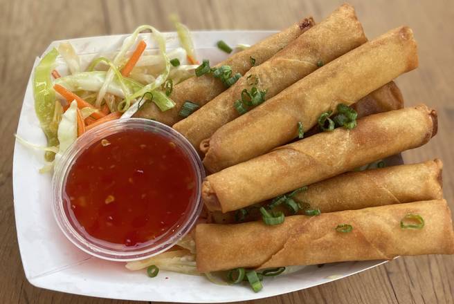 Order Chicken 'Shanghai' Lumpia (8 Pcs) food online from The Lumpia Company store, Lafayette on bringmethat.com