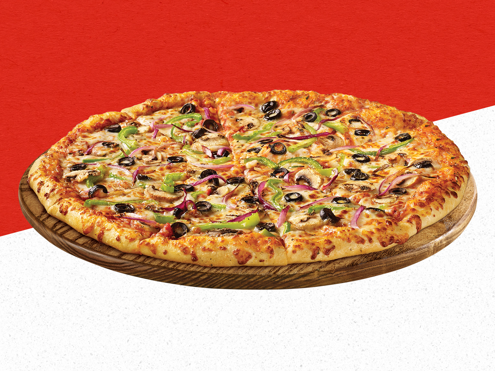 Order Veggie Pizza food online from Cici's store, Mesquite on bringmethat.com