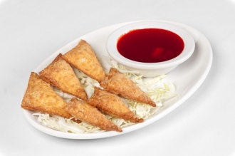 Order Crab Rangoon food online from Genghis Khan Restaurant store, Seattle on bringmethat.com