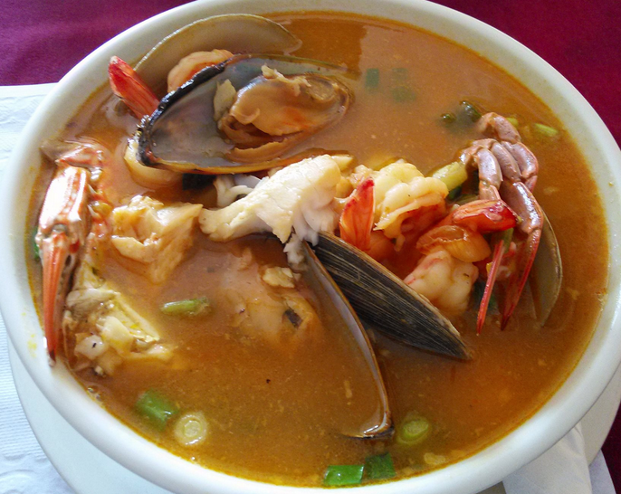 Order Seafood Soup food online from El Mexireno store, Oxon Hill on bringmethat.com
