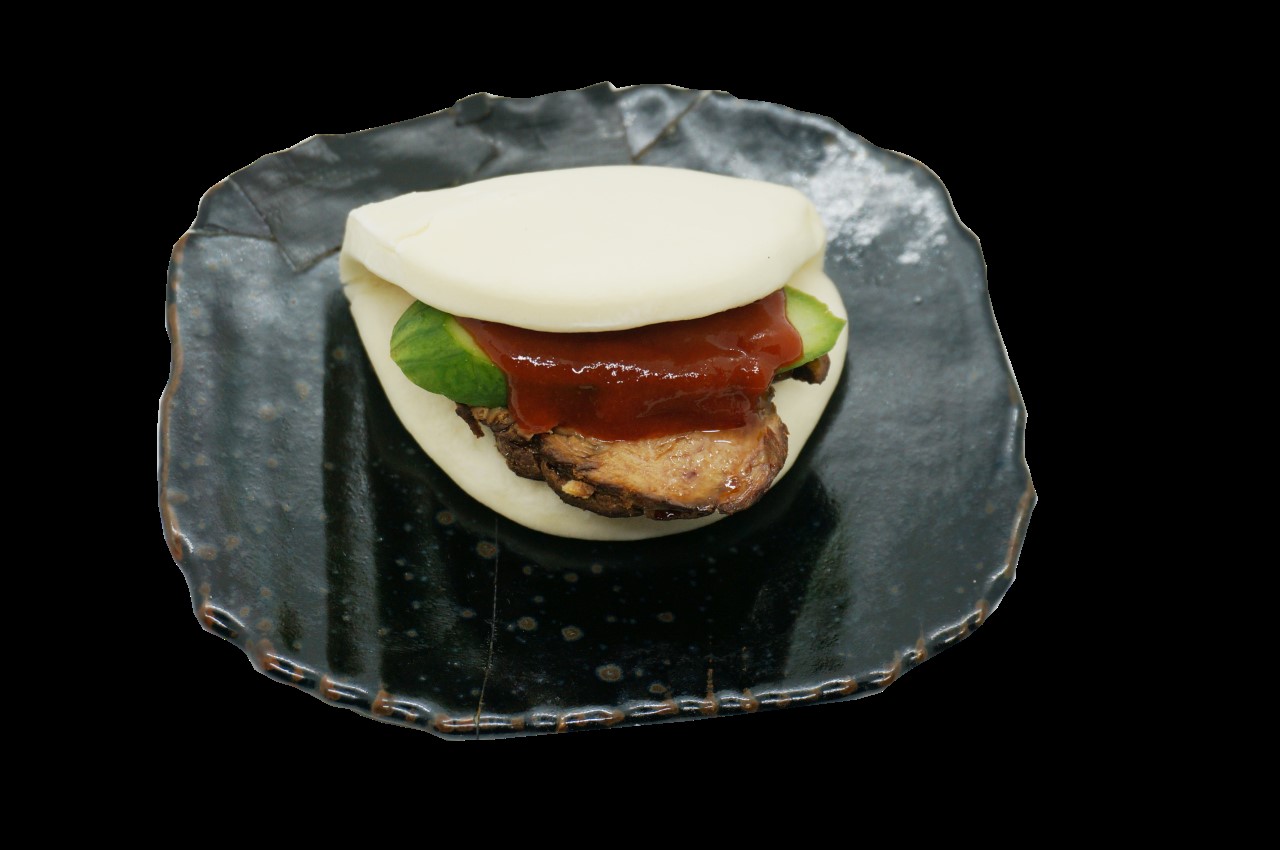 Order Spicy Pork Bun food online from Ramen Ken store, Walnut on bringmethat.com