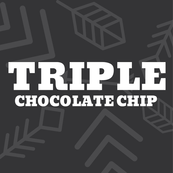 Order Triple Chocolate Chip Cookie food online from Detroit Wing Company store, Northville on bringmethat.com