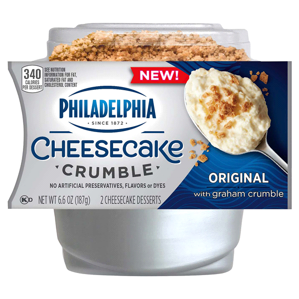 Order Philadelphia Cheesecake Crumble Collider - Original (2 Servings) food online from Luv Mart store, Santa Cruz on bringmethat.com