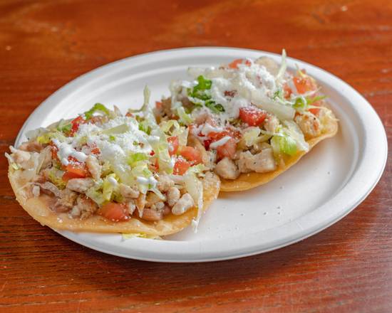Order Two Tostadas food online from Cinco de mayo authentic mexican cuisine store, New York on bringmethat.com