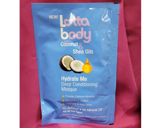 Order Lotta Body Hydrate Me Deep Conditioning Masque food online from iDa Beauty Supply Store store, Middletown on bringmethat.com