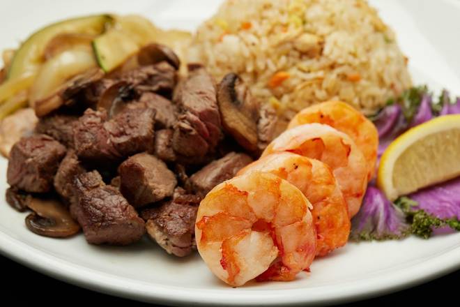 Order HIBACHI FILET MIGNON & COLOSSAL SHRIMP food online from Ra Sushi store, Concord on bringmethat.com