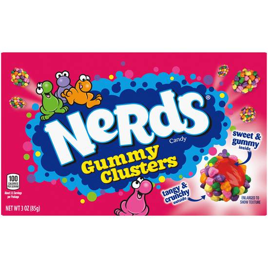 Order Nerds Clusters Theater Box (3 oz) food online from Rite Aid store, Eugene on bringmethat.com