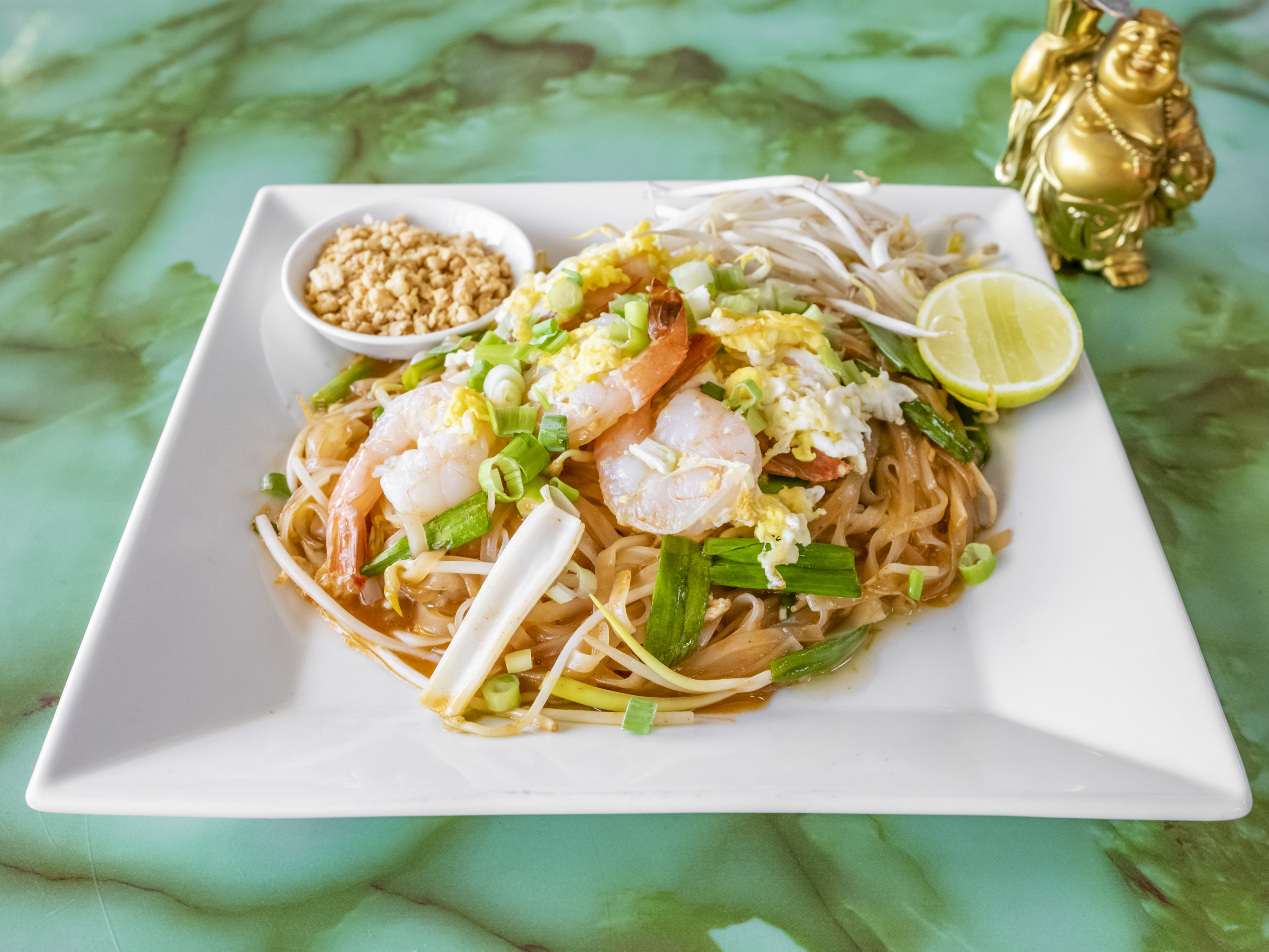 Order 25. Pad Thai food online from Thai Pakse Restaurant store, Fort Worth on bringmethat.com