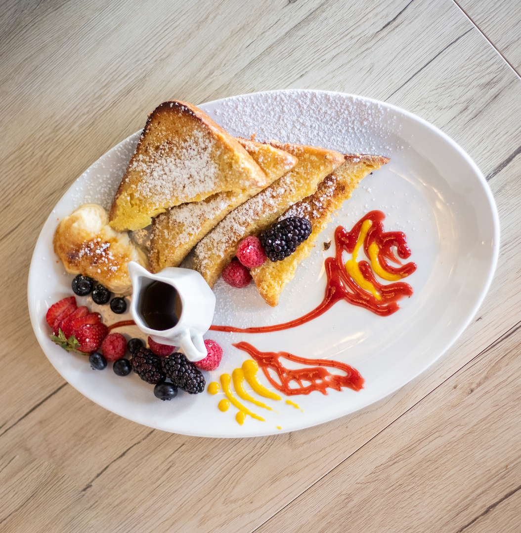 Order French Toast avec Creme Brulee food online from Creamy Spoon store, Glendale on bringmethat.com