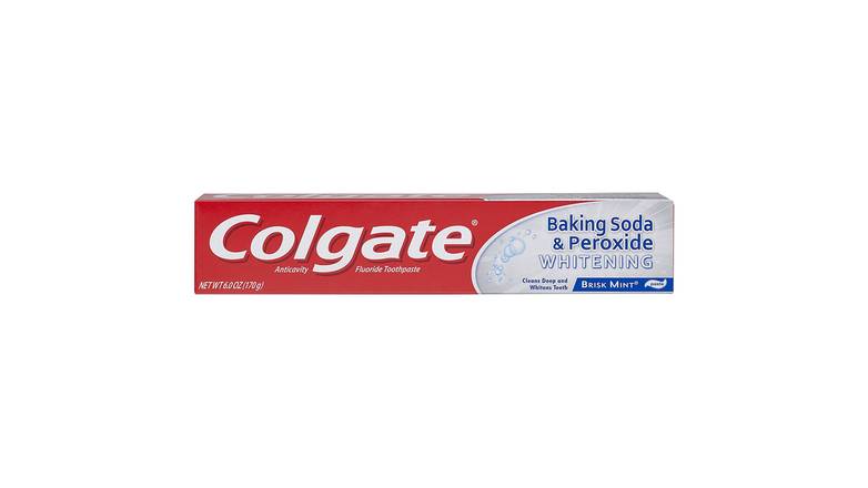 Order Colgate Baking Soda And Peroxide Whitening Toothpaste food online from Aldan Sunoco store, Aldan on bringmethat.com