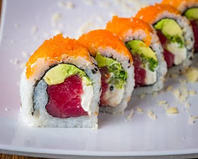 Order Fantasy Roll food online from Sushi Runner Express store, South Miami on bringmethat.com