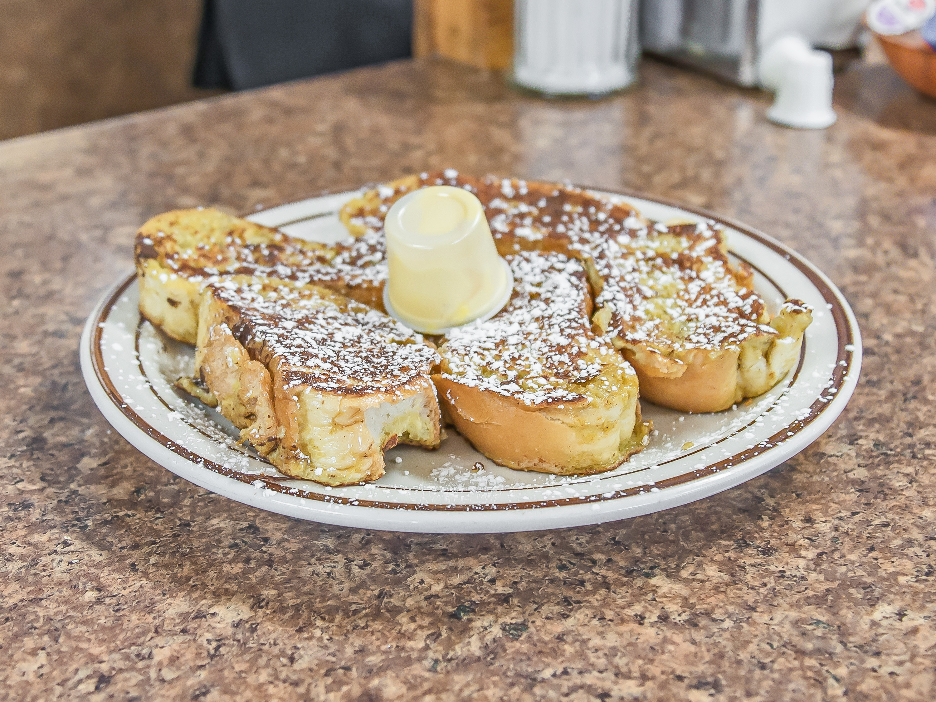 Order Raisin French Toast food online from Parkside Diner store, Rochester on bringmethat.com