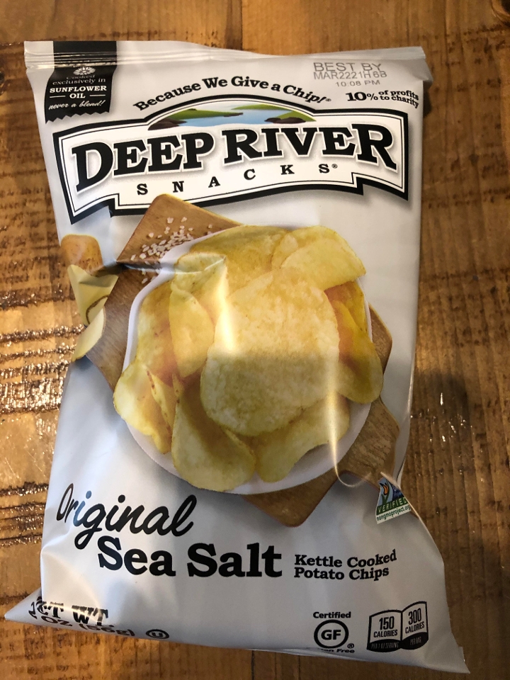 Order Deep River Chips food online from Mainely Burgers store, Cambridge on bringmethat.com