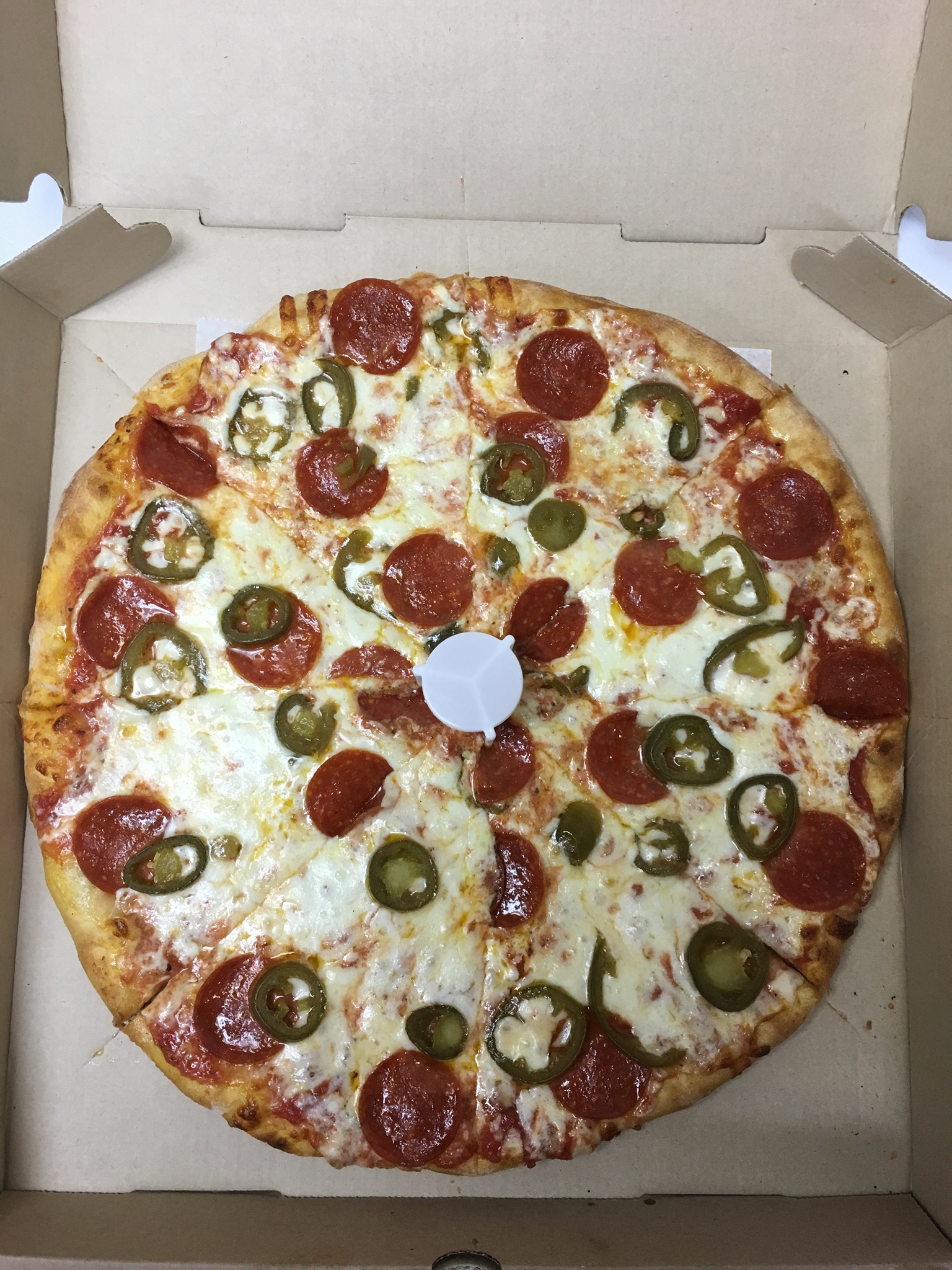 Order Two 14” 2-Topping Pizzas food online from Sal’s NY Slice Pizzeria store, Virginia Beach on bringmethat.com