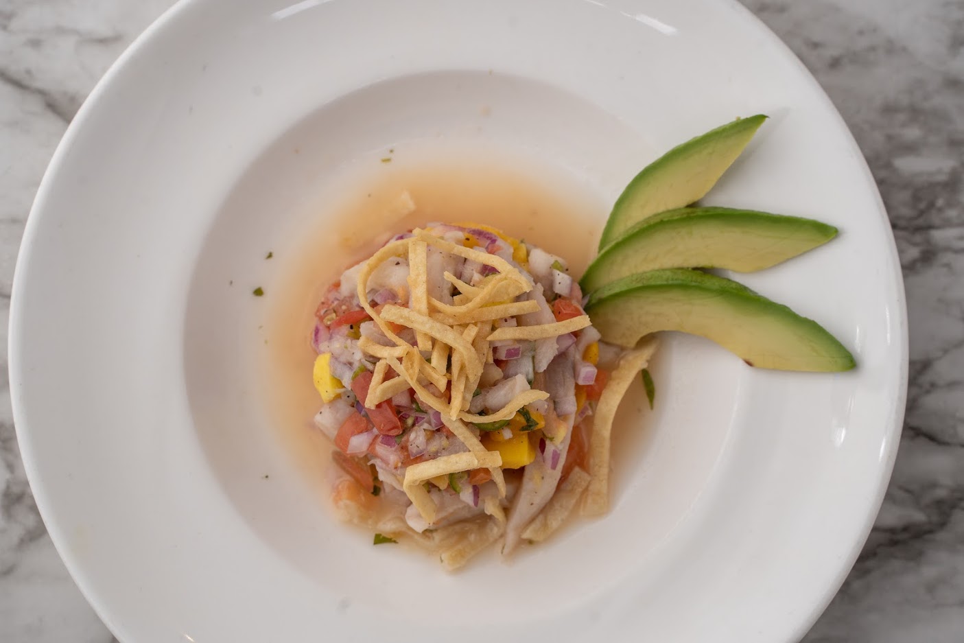 Order Snapper Ceviche food online from Zocalo Street Food | Tequila store, Wilmington on bringmethat.com