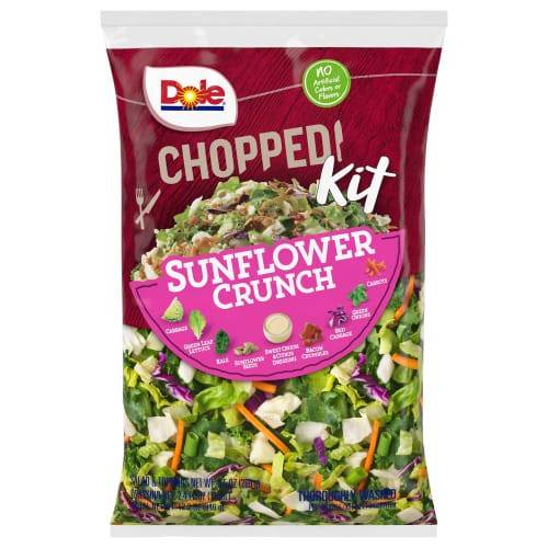 Order Dole · Sunflower Crunch Chopped Salad Kit (13.6 oz) food online from Winn-Dixie store, Long Beach on bringmethat.com