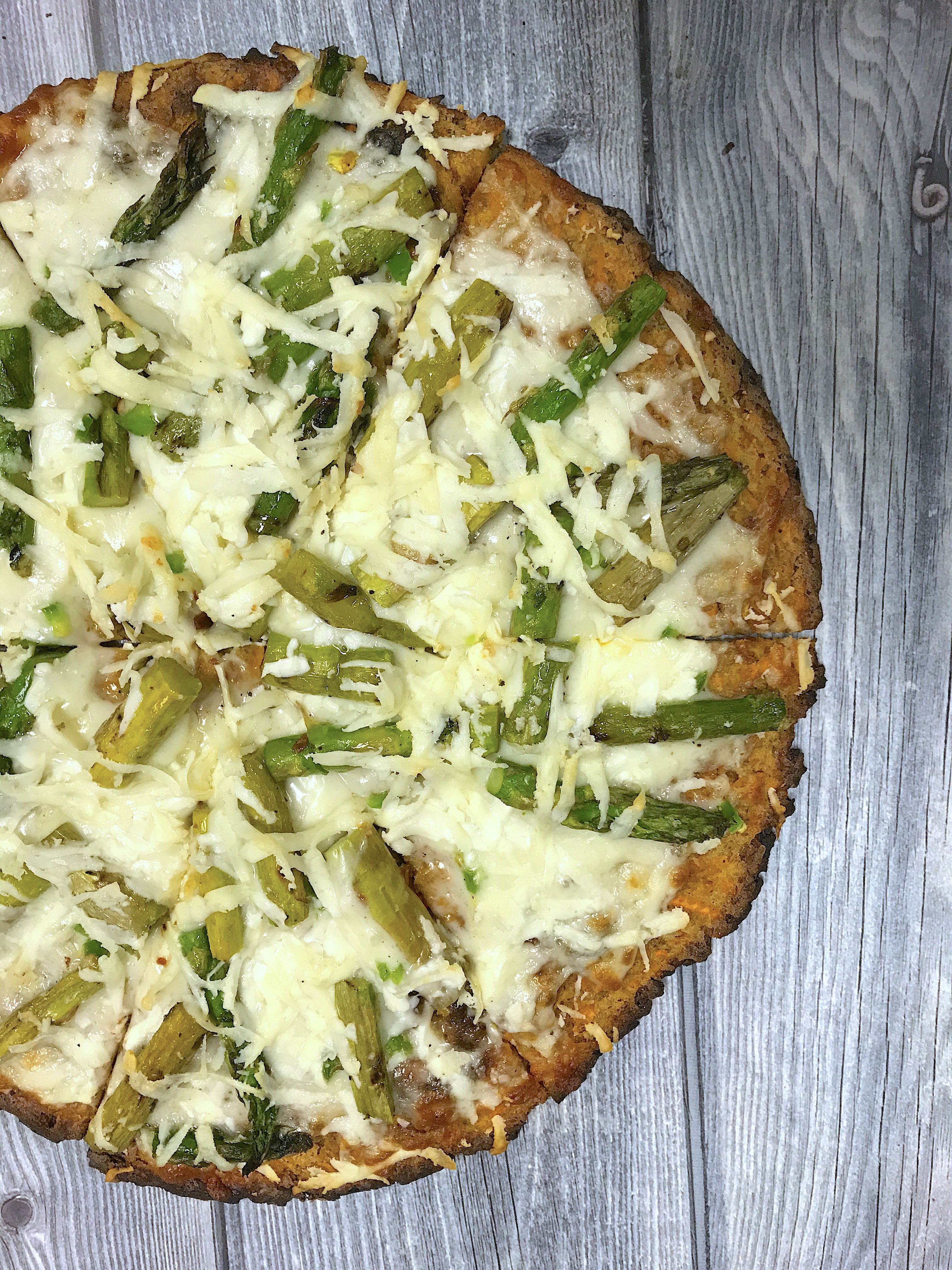 Order Grilled Asparagus Cauliflower Pizza food online from Pizza boy store, Glendale on bringmethat.com