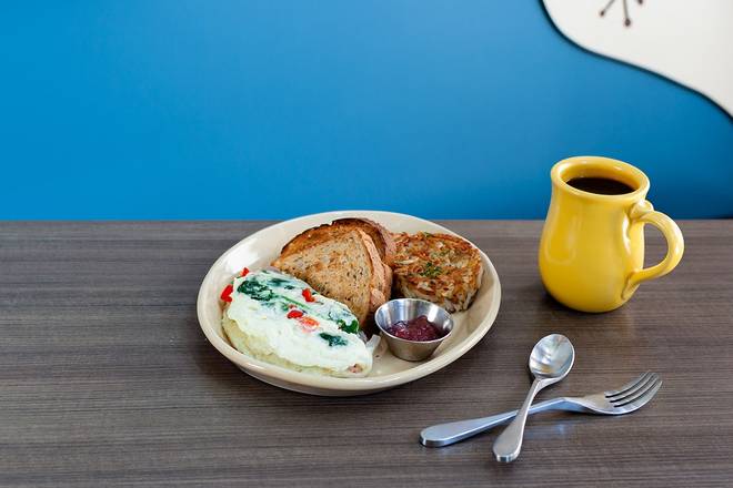 Order Egg White Omelet* food online from Snooze AM Eatery store, Webster on bringmethat.com