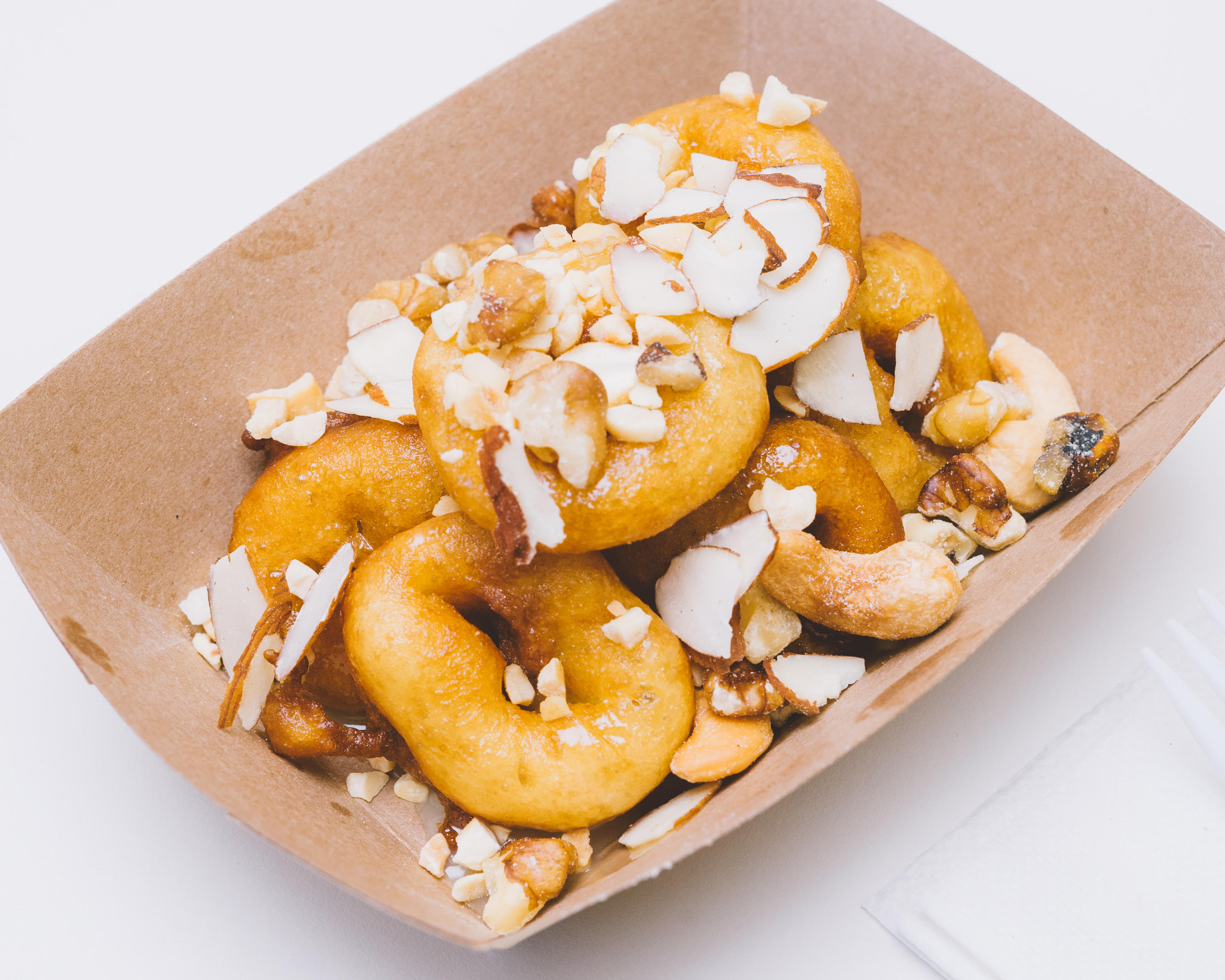 Order Just Nuts food online from Mini Donut Cafe store, Chicago Ridge on bringmethat.com