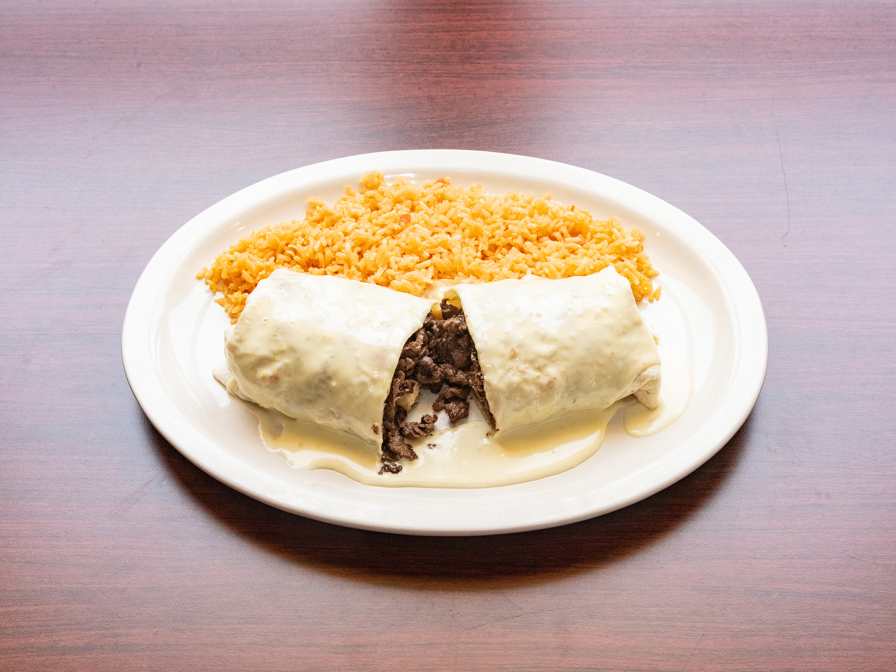 Order Burrito al Carbon food online from El Nopal Mexican Restaurant store, Cedartown on bringmethat.com