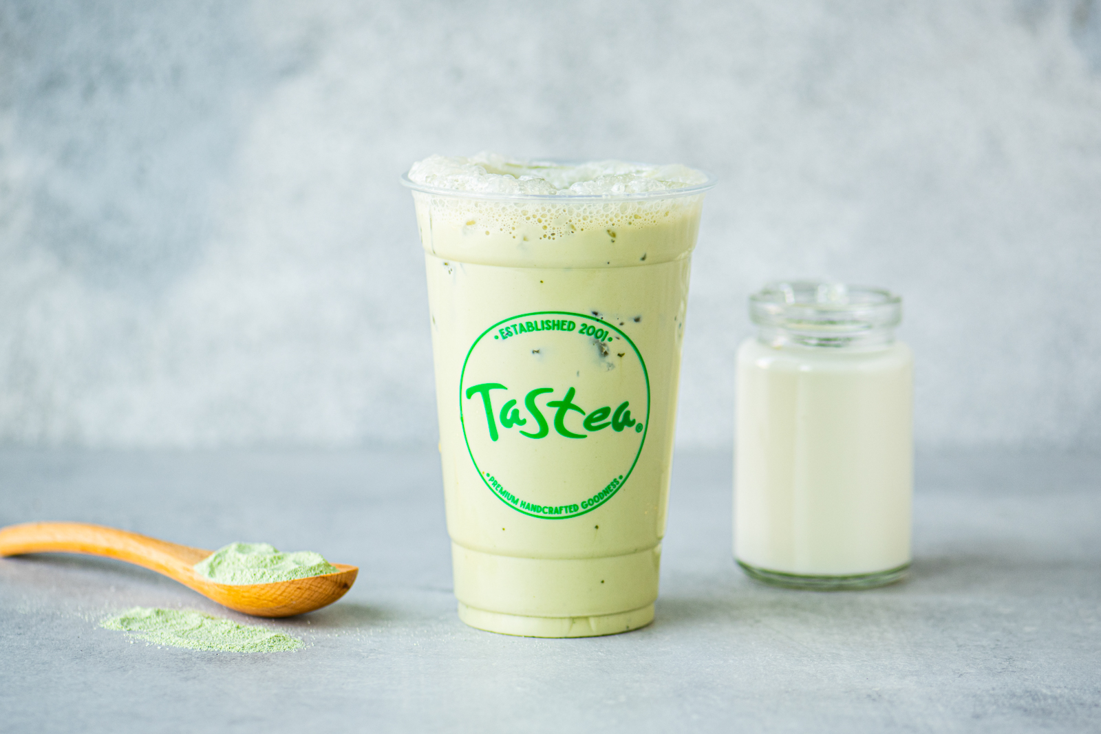 Order Matcha Milk Tea food online from Tastea store, Garden Grove on bringmethat.com