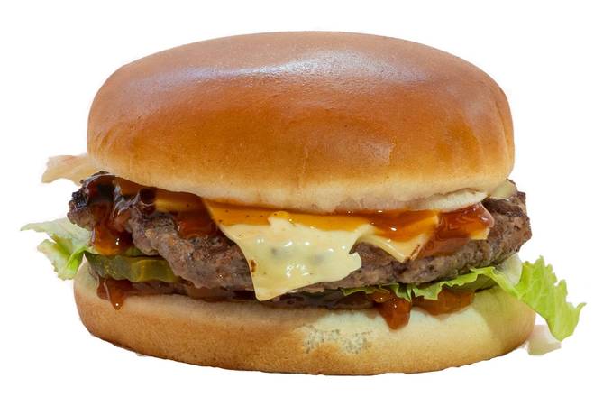 Order Yummy BBQ Burger food online from Yummy Burgers & BBQ store, Richardson on bringmethat.com