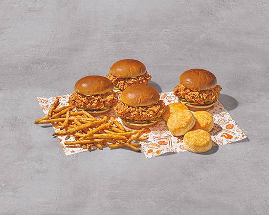 Order 4 Sandwich Family Feast food online from Popeyes Chicken and Biscuits store, Arlington on bringmethat.com