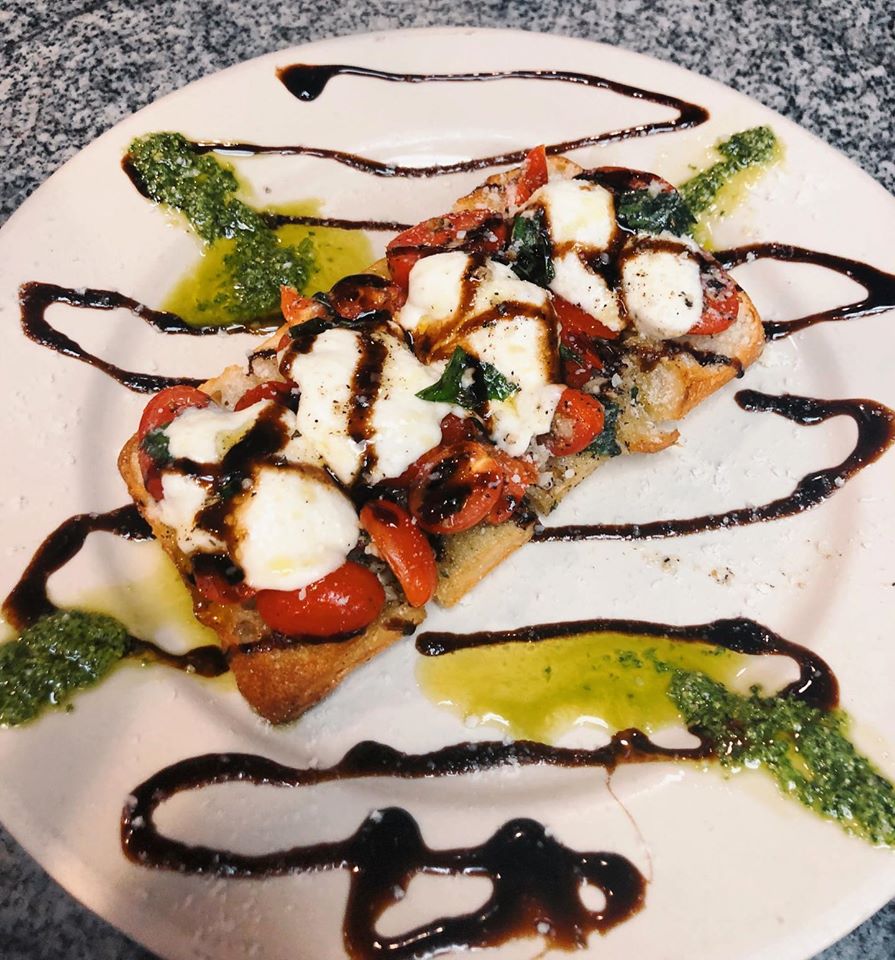 Order Bruschetta with Mozzarella food online from Giovannis Pizza store, Jamison on bringmethat.com