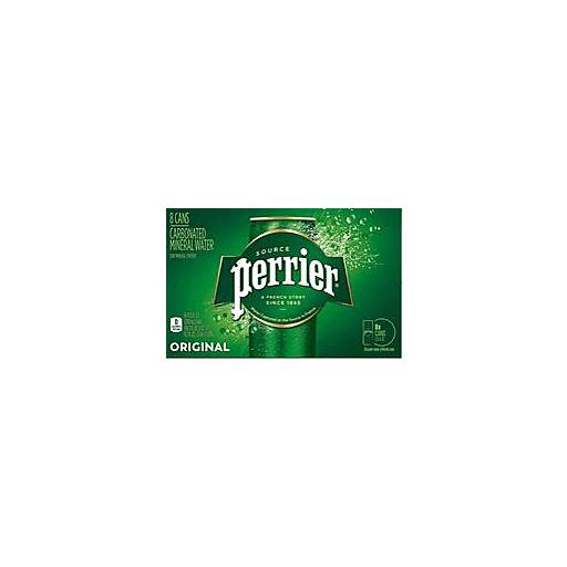 Order Perrier Sparkling Water Slim Can  (8PK 11.15 OZ) 140777 food online from BevMo! store, Milpitas on bringmethat.com