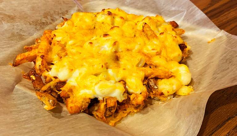 Order Three-Cheese Buffalo Mac Fries food online from Get Loaded store, Camp Hill on bringmethat.com