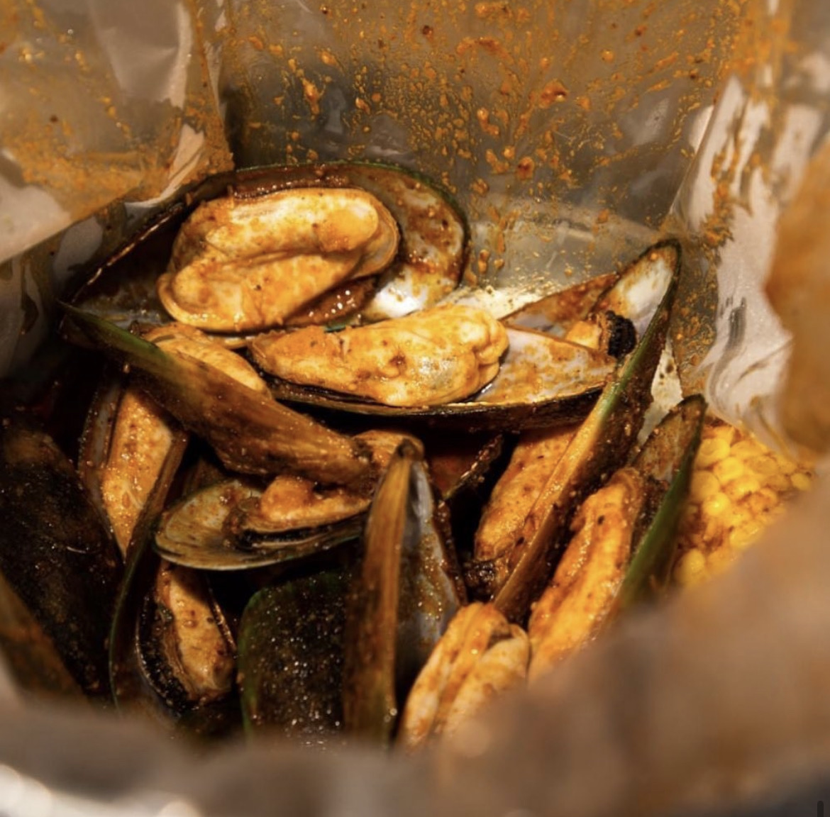Order Green mussel  food online from Shakin Crab store, Manassas on bringmethat.com