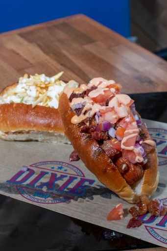Order Dixie Hot Dog food online from Dixie BBQ store, Brooklyn on bringmethat.com