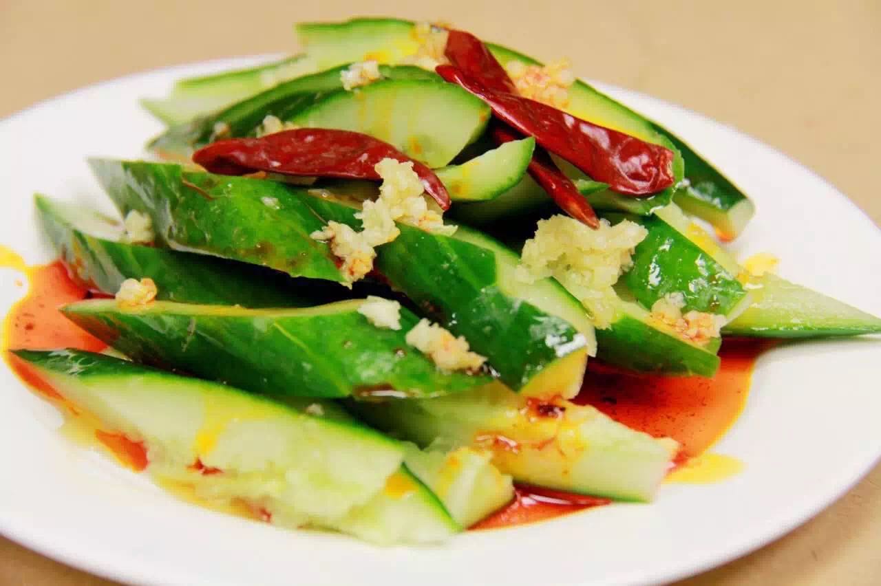 Order Cucumber with Mashed Garlic food online from Mdm Noodles store, Brighton on bringmethat.com
