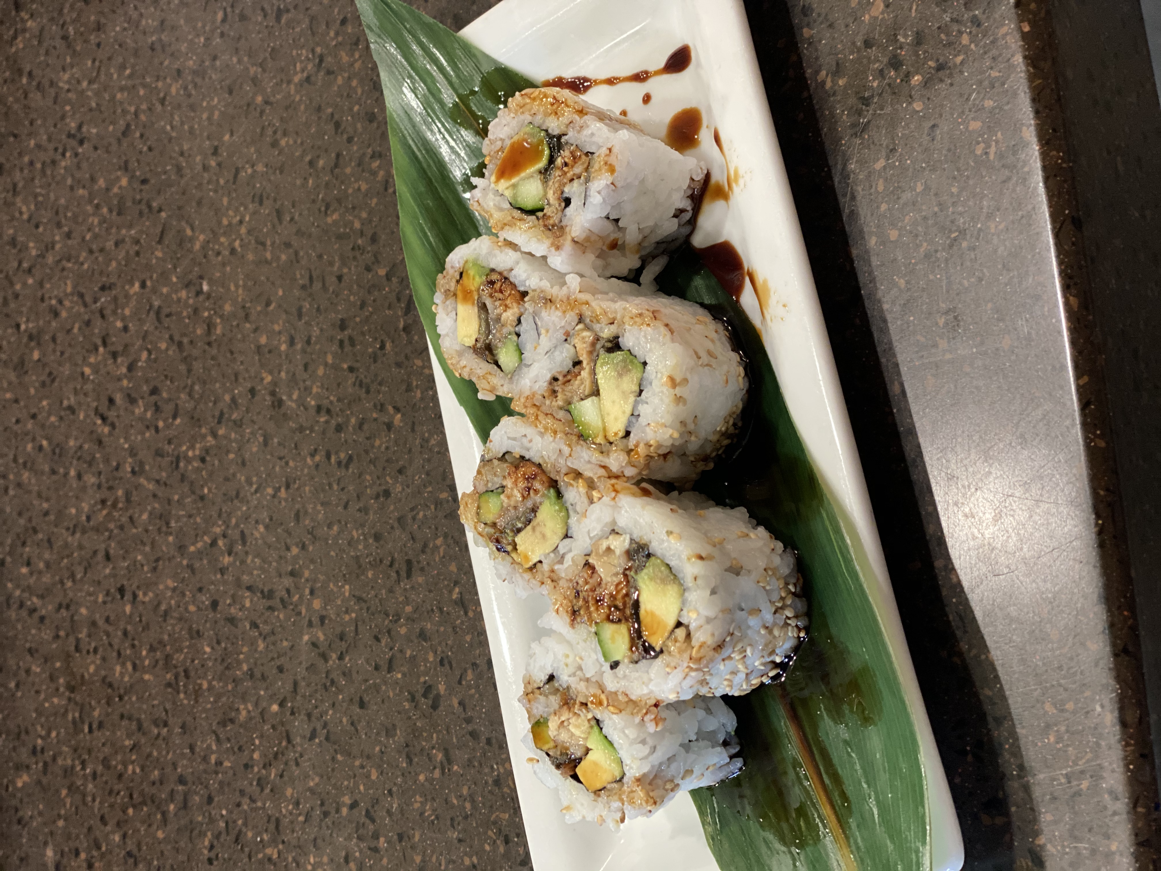 Order Eel Roll food online from Kanpai Japanese Sushi Bar &amp; Gril store, Santa Monica on bringmethat.com