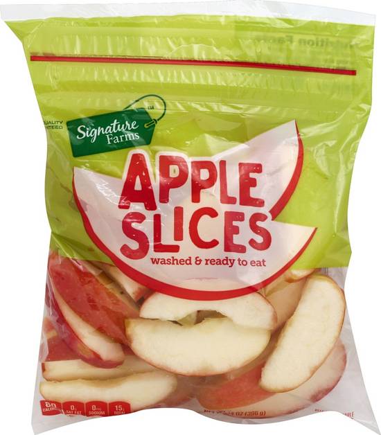 Order Signature Farms · Apples Slices (14 oz) food online from Tom Thumb Express store, Arlington on bringmethat.com